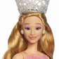 Mattel Universal Wicked Deluxe Glinda Fashion Doll & Accessories Including Crown & Scepter, Movie-Inspired Look with Posability