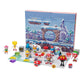 Sonic The Hedgehog Advent Calendar 2025 - 24 Surprises with Exclusive Collectible 2.5 Inch Holiday Action Figures!