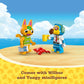 LEGO Animal Crossing Fly with Dodo Airlines Airport Playset, Kids’ Airplane Toy and Pilot Minifigure Inspired by The Video Game Series, Gift for Girls and Boys Ages 7 and Up, 77051