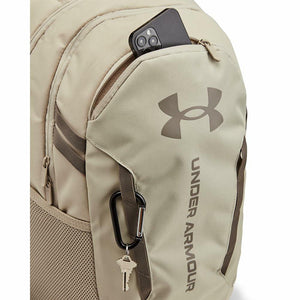 Under Armour Unisex Hustle 6.0 Backpack, Khaki Base/Taupe Dusk, One Size