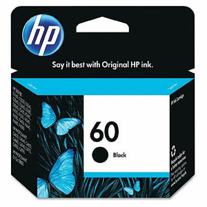 HP 60 Black Ink Jet Cartridge CC640WN