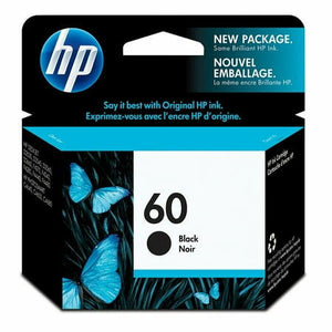 HP 60 Black Ink Jet Cartridge CC640WN