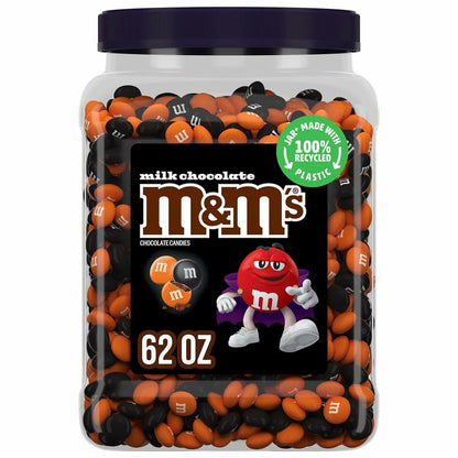 M And M'S Milk Chocolate Halloween Candy, 62 oz.