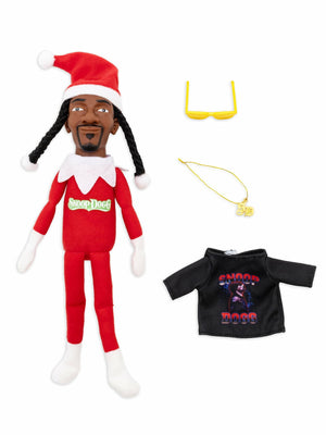 Snoop Dogg Snoop on The Stoop 12” Christmas Red Plush Figurine