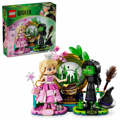 DMG Box LEGO Wicked Elphaba & Glinda Figures Building Toys - 75682