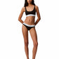 Calvin Klein Women's Modern Cotton Thong Panty, Black, Small