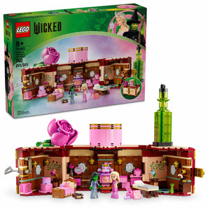 LEGO Wicked Glinda & Elphaba's Dormitory Building Toys - Wicked Toys for Girls & Boys, Age 8+ - Birthday Gift Idea - Buildable Doll House for Kids - 75683