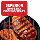 Pam No-Stick Cooking Spray - Grill - For High Temperature - Net Wt. 5 OZ (141 g) Each - Pack of 2